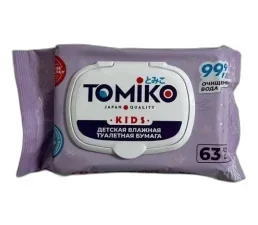 1RVsC5Ol Детская влажная туалетная бумага. 63 шт.