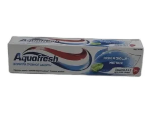 Aquafresh Освежающе-мятная Синяя 100 мл 1/12