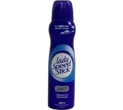 Леди Спид Стик Спрей "Свежесть Облаков" 150мл***12