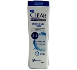 СLЕАR Основной уход Шамп. и бальзам опол. 2в1 380мл /К011