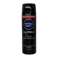 No2Hq83b NIVEA MEN 200 мл ПЕНА Для бритья, ULTRA чистое и комфортное