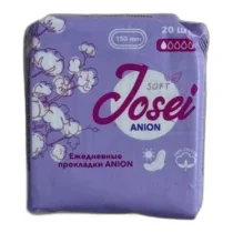X3d6iYPl Ежедневные жен. прокладки JOSEI ANION 1кап/20шт