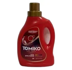 Гель для стирки TOMIKO COLOR. Для цветных тканей. 1л/12