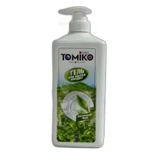ГЕЛЬ ДЛЯ ПОСУДЫ TOMIKO Зелёный чай 1 л/12
