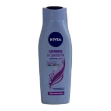 Шампунь-уход NIVEA Сияние и Забота 400мл *12