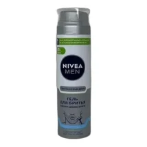 tNKQc8tD NIVEA MEN 200 мл ГЕЛЬ Для бритья, ОДНИМ ДВИЖЕНИЕМ Сверхсколь