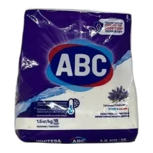 wkohGwbT ABC Порошок для стирки белья Лаванда 1,5кг 1/12